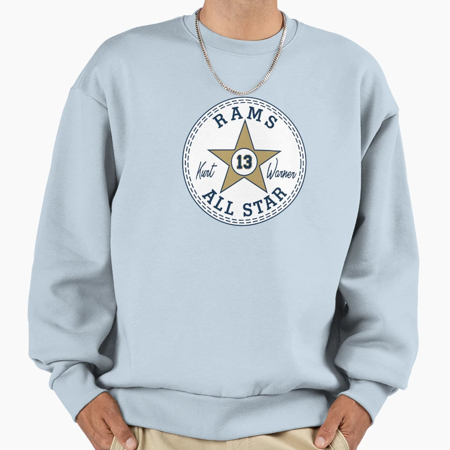 Warner Sweatshirt - Custom Art Print Men Women - T-Shirt, Sweatshirt, Hoodie