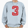 No 3 Player Number Three Football Sweatshirt - Casual Everyday Wear Unisex - T-Shirt, Sweatshirt, Hoodie