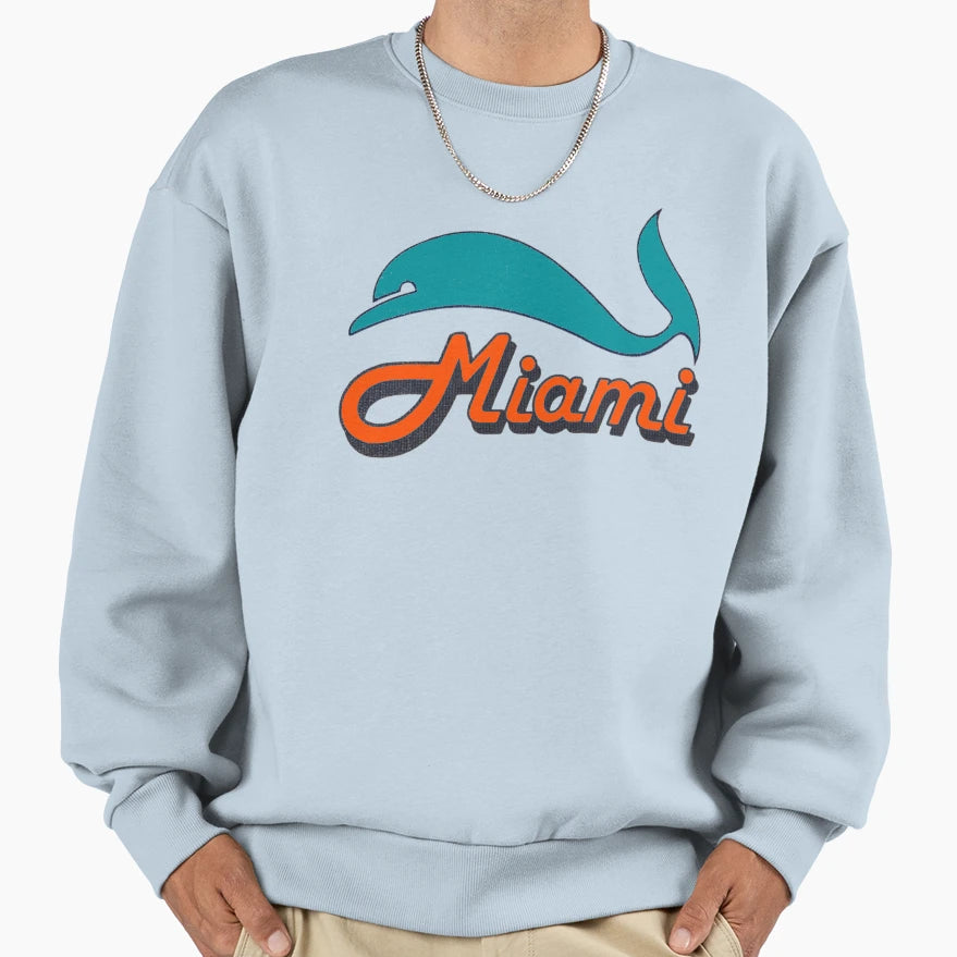 Miami Sweatshirt - Fun Novelty Design Unisex - T-Shirt, Sweatshirt, Hoodie
