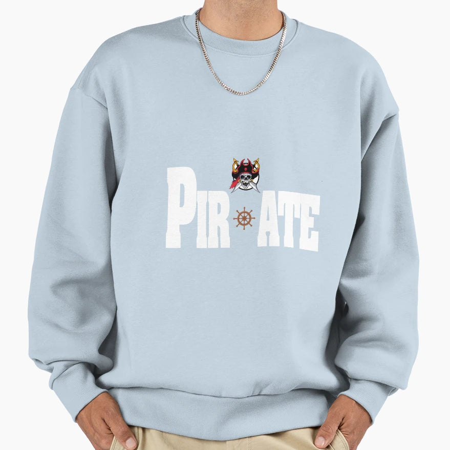 Funny Pirate Mask Gift Ideas Sweatshirt - Custom Art Print Unisex - T-Shirt, Sweatshirt, Hoodie