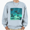 Sting Rays Ocean Sweatshirt - Streetwear Style Men Women - T-Shirt, Sweatshirt, Hoodie