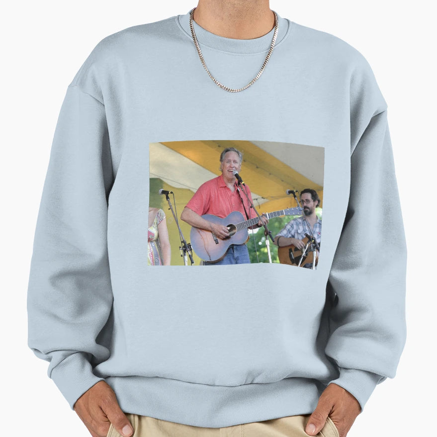 Tom Chapin Photograph Sweatshirt - Fun Novelty Design for Adults - T-Shirt, Sweatshirt, Hoodie