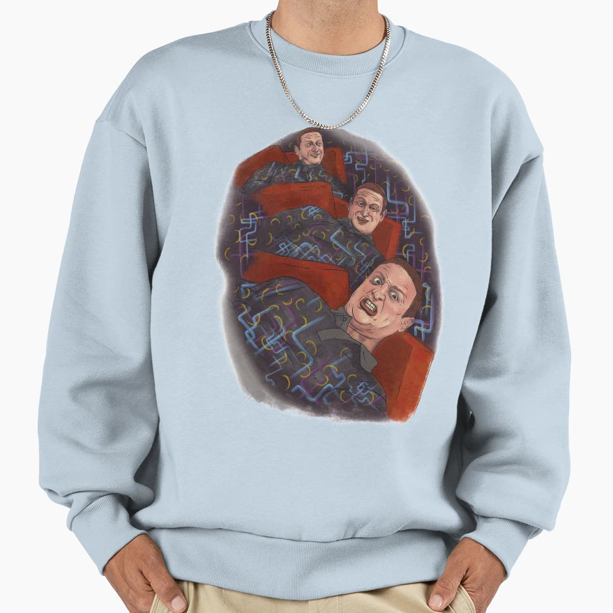 Dan Flashes Sweatshirt - Minimalist Print Men Women - T-Shirt, Sweatshirt, Hoodie