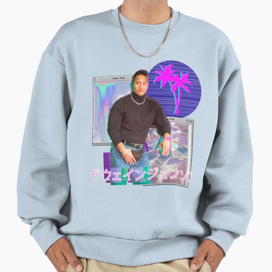 Dwayne Johnson Dwayne Johnson Sweatshirt - Casual Everyday Wear for Adults - T-Shirt, Sweatshirt, Hoodie