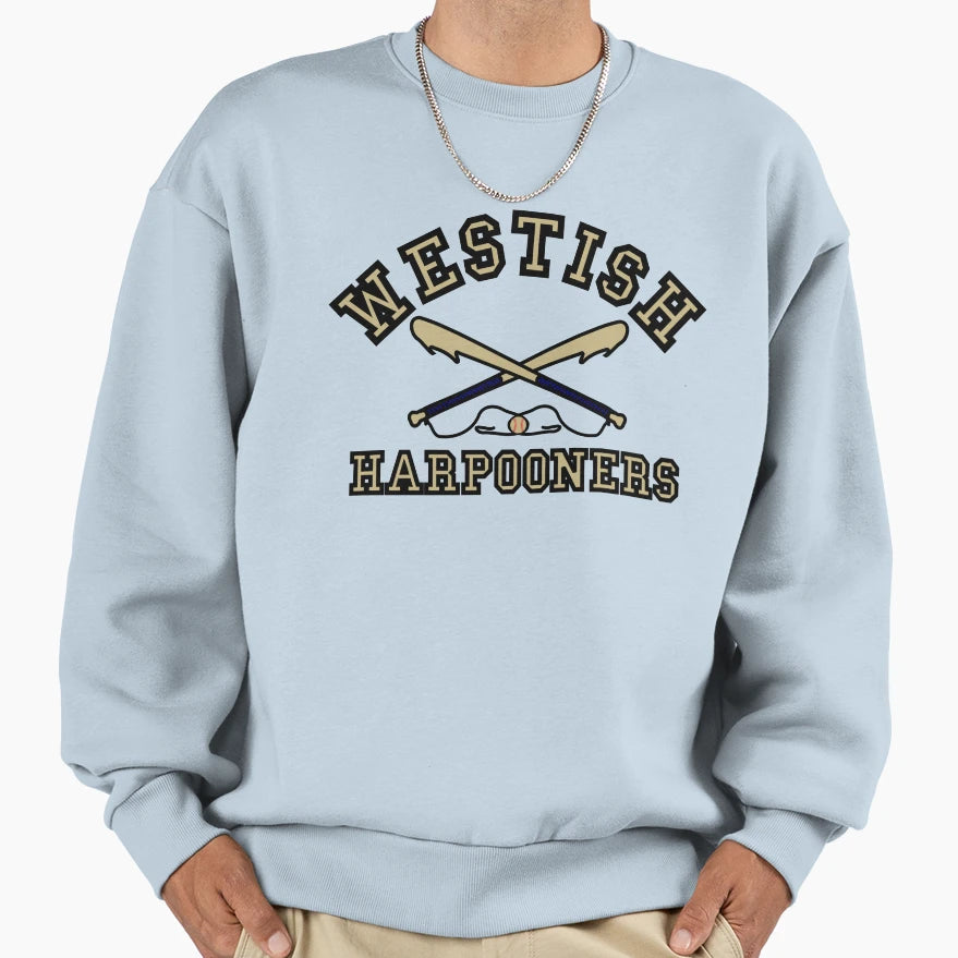 Westish Harpooners Sweatshirt - Trendy Graphic for Adults - T-Shirt, Sweatshirt, Hoodie