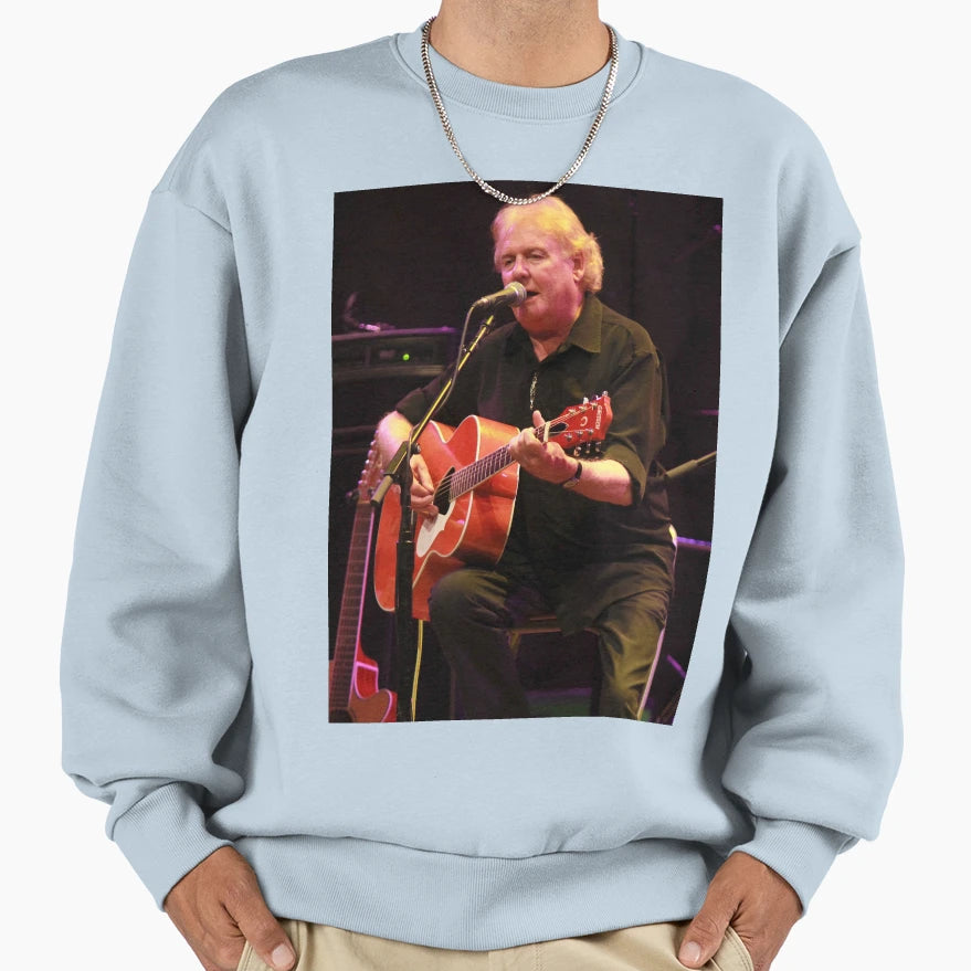 Dave Cousins Strawbs Photograph Sweatshirt - Custom Art Print for Adults - T-Shirt, Sweatshirt, Hoodie