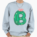 B Cactus Letter Sweatshirt - Aesthetic Graphic Unisex - T-Shirt, Sweatshirt, Hoodie
