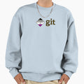 Asexual Pride Git Logo Sweatshirt - Novelty Apparel Unisex - T-Shirt, Sweatshirt, Hoodie