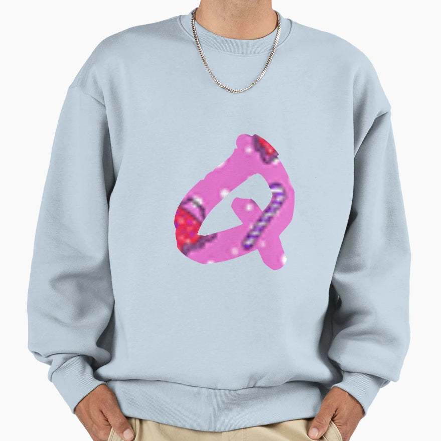 Q Letter Sweatshirt - Trendy Graphic for Adults - T-Shirt, Sweatshirt, Hoodie