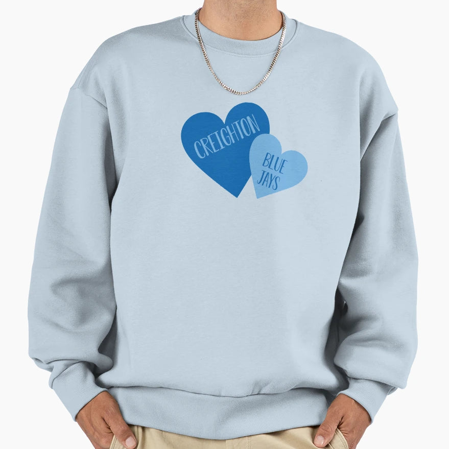 Creighton Blue Jays Sweatshirt - Graphic Print for Adults - T-Shirt, Sweatshirt, Hoodie