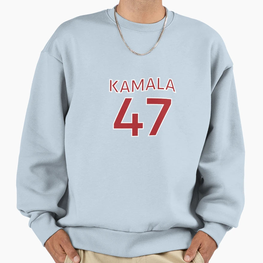 Kamala 47 Sweatshirt - Unique Graphic Unisex - T-Shirt, Sweatshirt, Hoodie