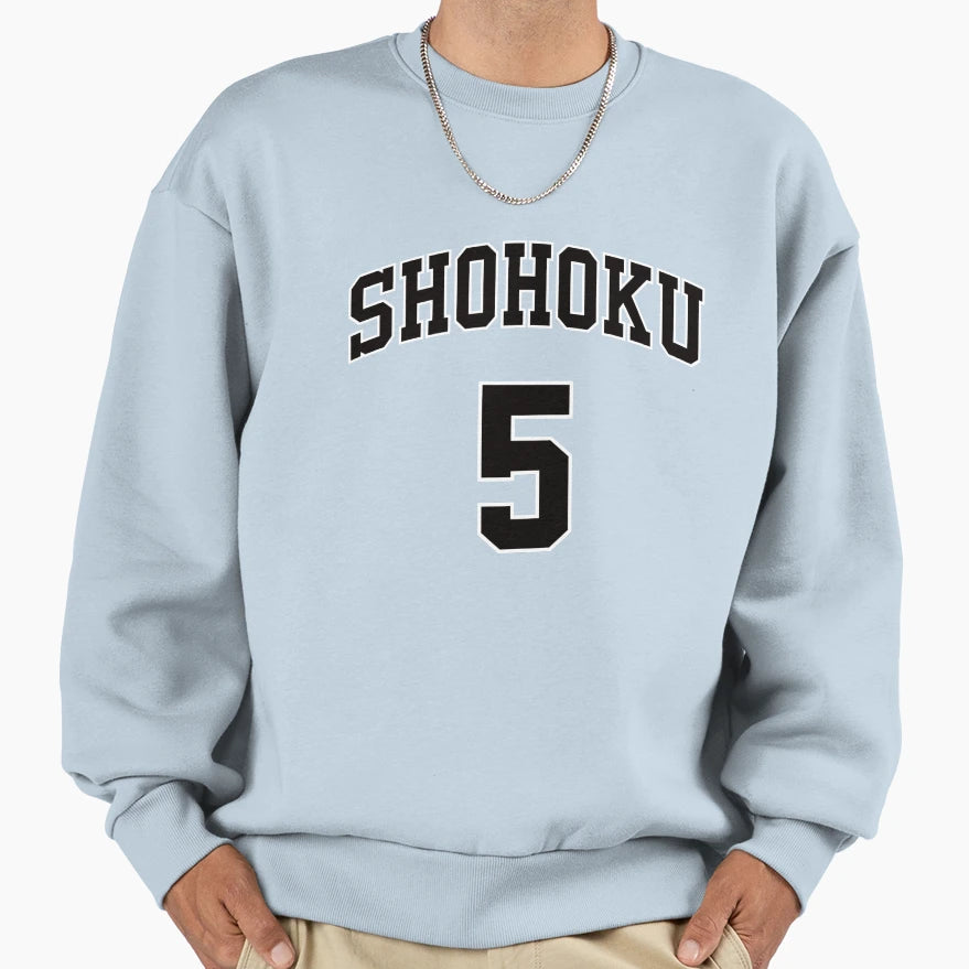 Slam Dunk Shohoku Basketball Team N Sweatshirt - Novelty Apparel Men Women - T-Shirt, Sweatshirt, Hoodie