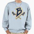 Flying B Lax Sweatshirt - Minimalist Print for Adults - T-Shirt, Sweatshirt, Hoodie