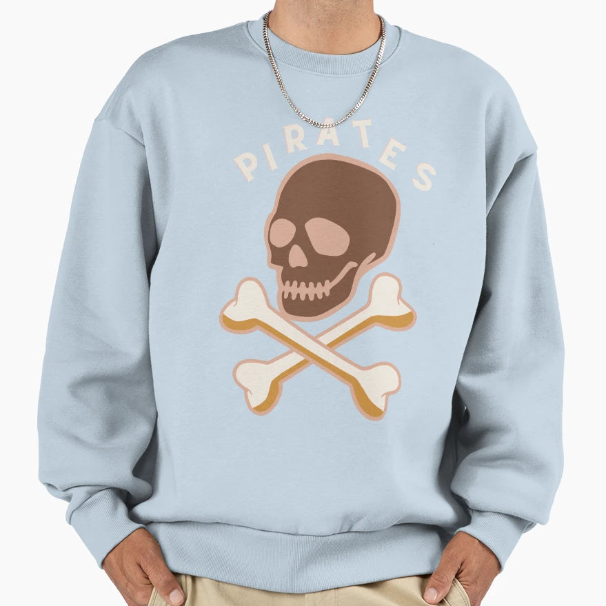 Pirate Logo True Pirate Sweatshirt - Unique Graphic for Adults - T-Shirt, Sweatshirt, Hoodie