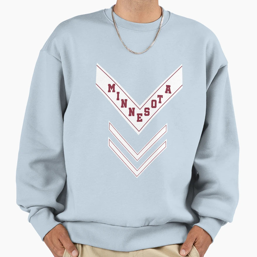 U Mn Marching Band Uniform White Sweatshirt - Casual Everyday Wear Unisex - T-Shirt, Sweatshirt, Hoodie