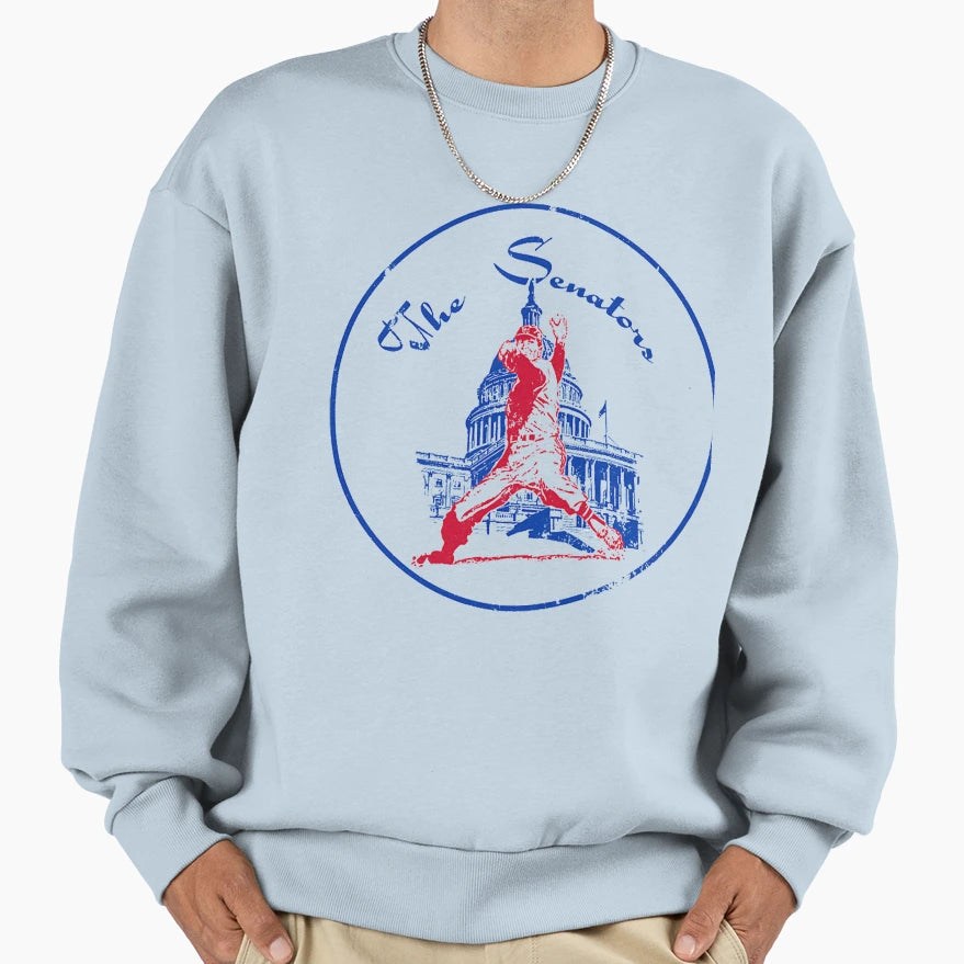 Washington Senators Sweatshirt - Streetwear Style for Adults - T-Shirt, Sweatshirt, Hoodie