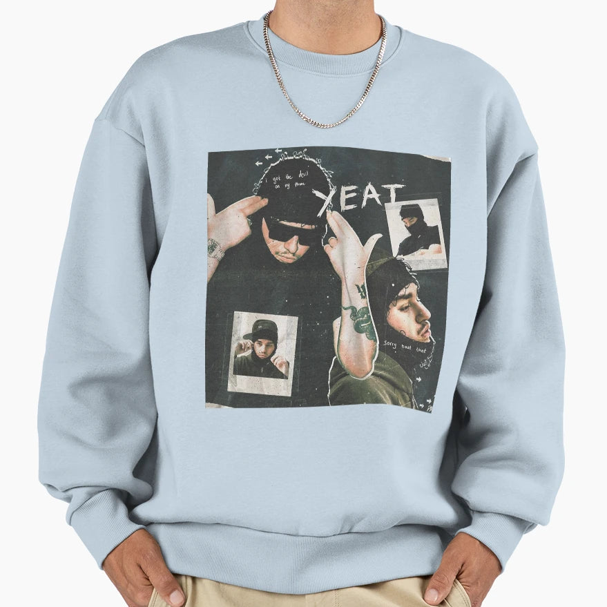 Yeat Sweatshirt - Trendy Graphic Men Women - T-Shirt, Sweatshirt, Hoodie