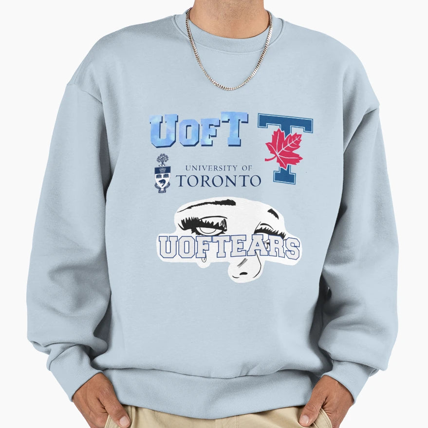 University Toronto Uoft Uoftears Pack Sweatshirt - Custom Art Print Unisex - T-Shirt, Sweatshirt, Hoodie