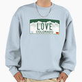 Colorado Love Sweatshirt - Minimalist Print for Adults - T-Shirt, Sweatshirt, Hoodie