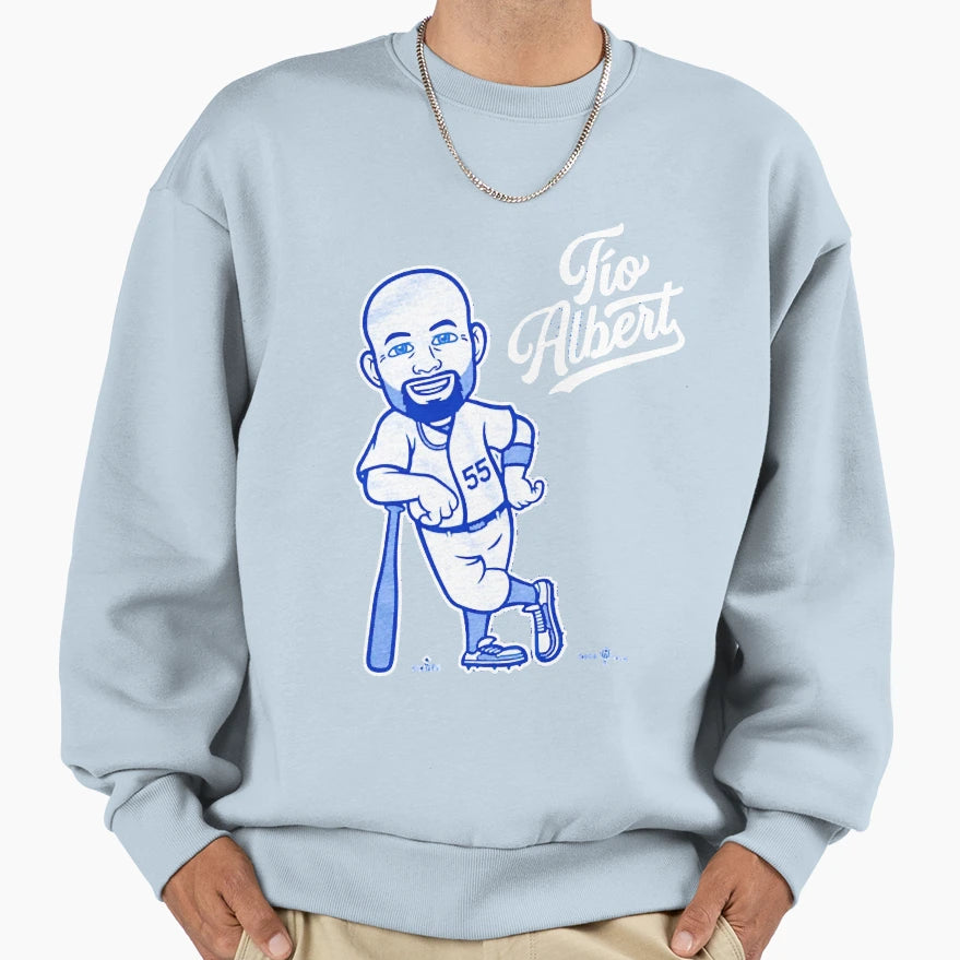 Tio Albert 55 Fans Sweatshirt - Novelty Apparel for Adults - T-Shirt, Sweatshirt, Hoodie