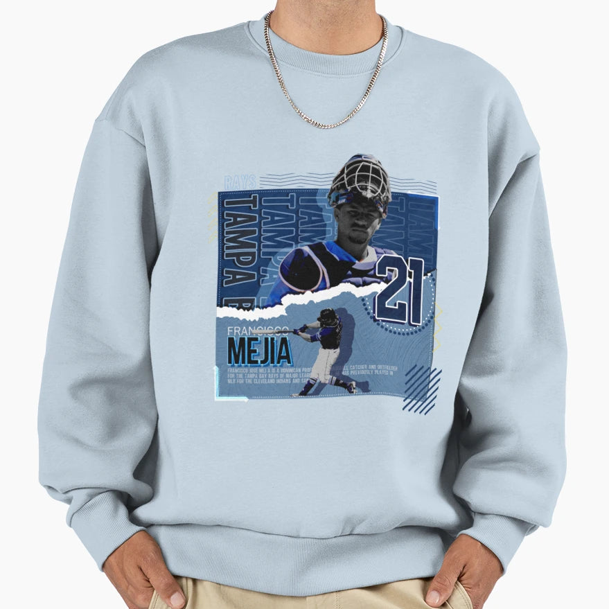 Francisco Mejia Baseball Sweatshirt - Custom Art Print Men Women - T-Shirt, Sweatshirt, Hoodie