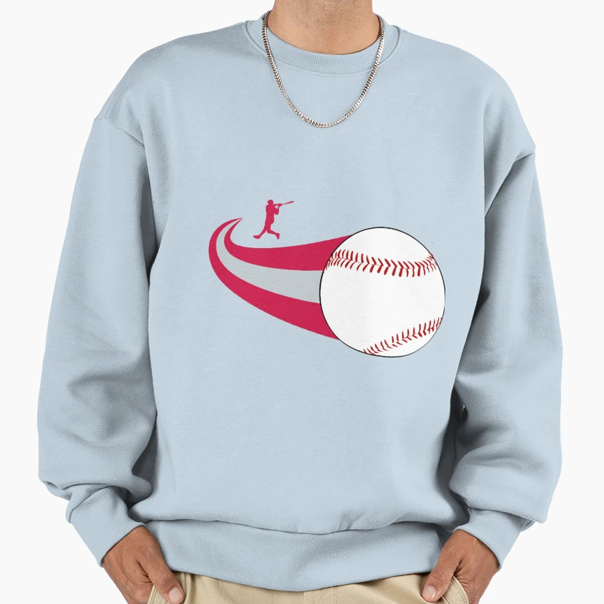 Los Angeles Home Run Comet Trail Sweatshirt - Custom Art Print Unisex - T-Shirt, Sweatshirt, Hoodie