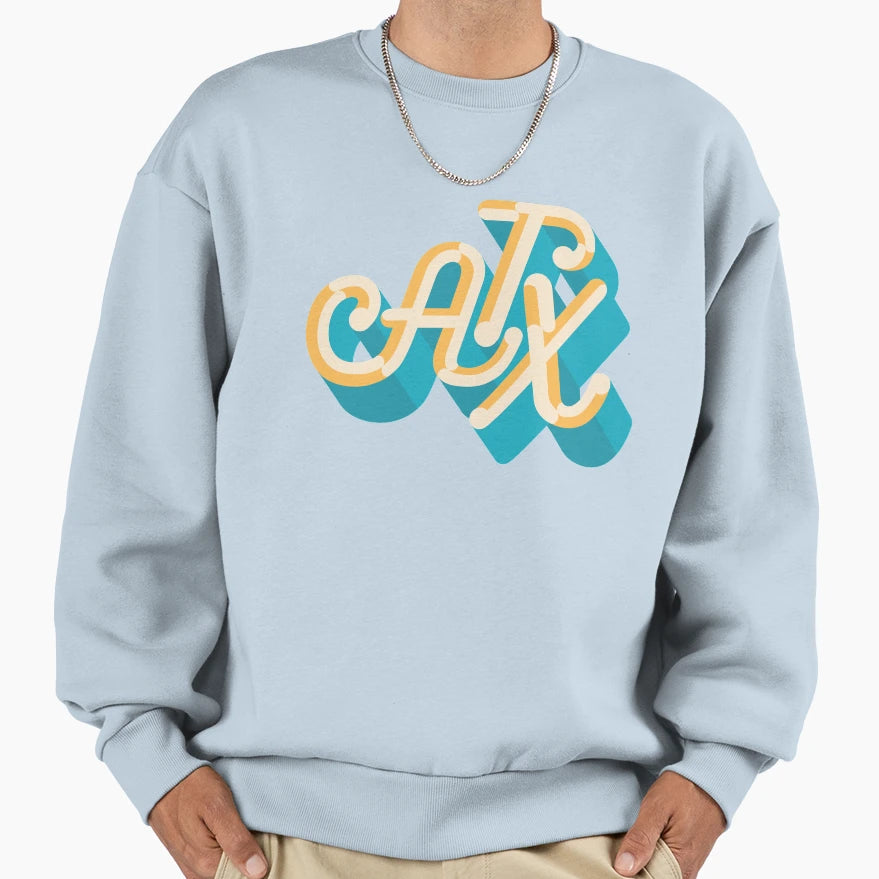 Austin Texas Atx Sweatshirt - Custom Art Print for Adults - T-Shirt, Sweatshirt, Hoodie