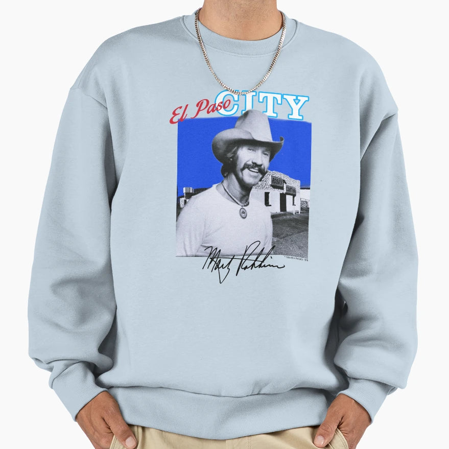 Marty Robins Sweatshirt - Aesthetic Graphic for Adults - T-Shirt, Sweatshirt, Hoodie