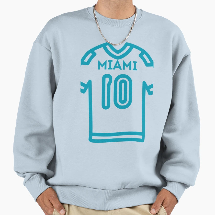 Inter Miami Welcom To Miami Sweatshirt - Novelty Apparel for Adults - T-Shirt, Sweatshirt, Hoodie