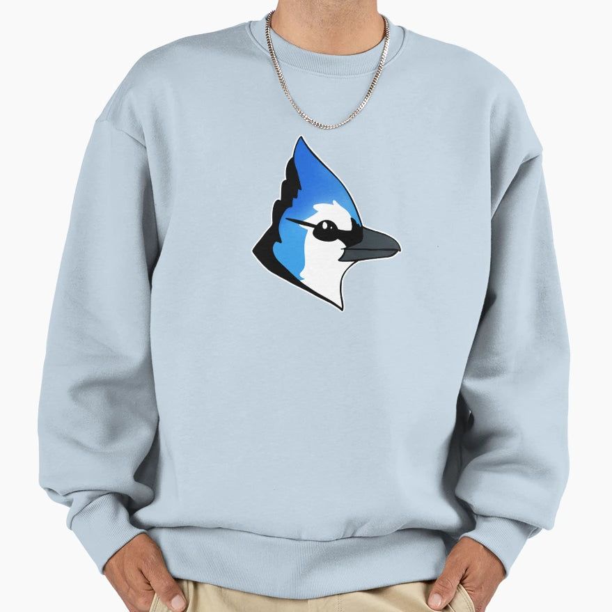 Bluejay Sweatshirt - Minimalist Print Men Women - T-Shirt, Sweatshirt, Hoodie