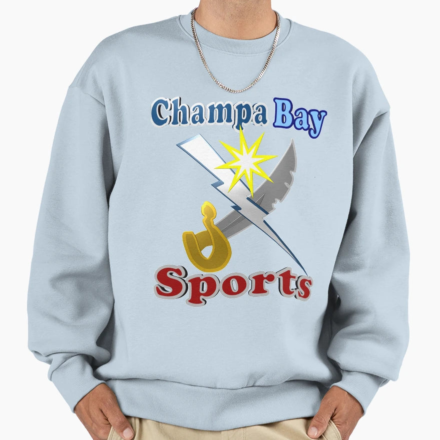 Champa Bay Sports Sweatshirt - Custom Art Print Unisex - T-Shirt, Sweatshirt, Hoodie