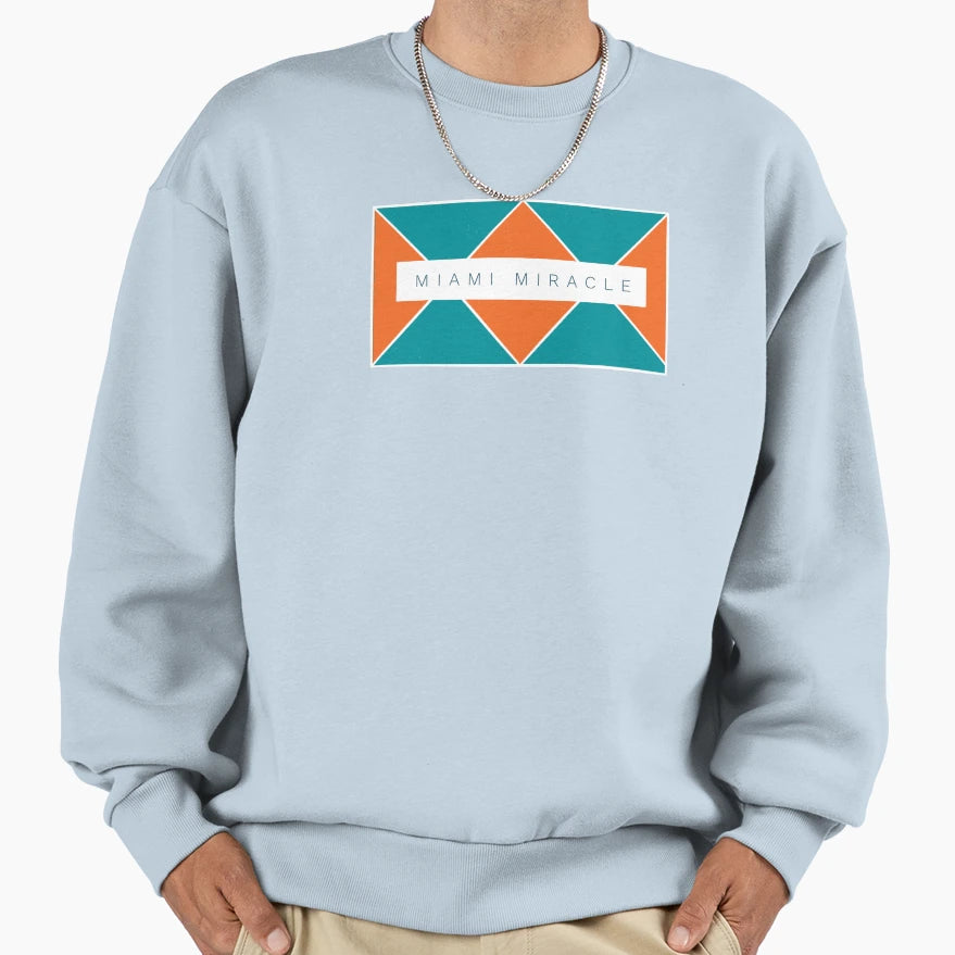 Miami Miracle Sweatshirt - Novelty Apparel Unisex - T-Shirt, Sweatshirt, Hoodie
