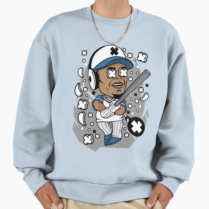Baseball Player Sweatshirt - Custom Art Print Unisex - T-Shirt, Sweatshirt, Hoodie