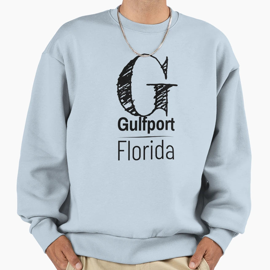 Gulfport Sweatshirt - Aesthetic Graphic for Adults - T-Shirt, Sweatshirt, Hoodie