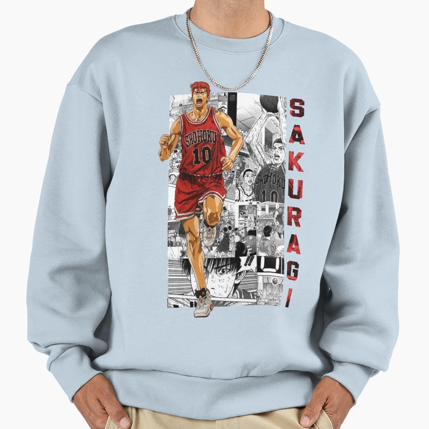 Sakuragi Sweatshirt - Graphic Print Men Women - T-Shirt, Sweatshirt, Hoodie