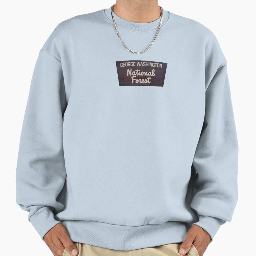 George Washington National Sweatshirt - Fun Novelty Design for Adults - T-Shirt, Sweatshirt, Hoodie