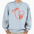 Twin B B Twins Matching Sweatshirt - Trendy Graphic for Adults - T-Shirt, Sweatshirt, Hoodie
