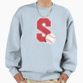 Stanford Baseball Monogram Sweatshirt - Casual Everyday Wear Unisex - T-Shirt, Sweatshirt, Hoodie
