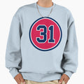 Greg Maddux 31 Jersey Number Sweatshirt - Aesthetic Graphic for Adults - T-Shirt, Sweatshirt, Hoodie