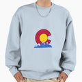 Colorado Mountains Sweatshirt - Fun Novelty Design for Adults - T-Shirt, Sweatshirt, Hoodie
