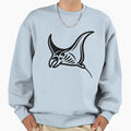 Manta Ray Sweatshirt - Custom Art Print for Adults - T-Shirt, Sweatshirt, Hoodie