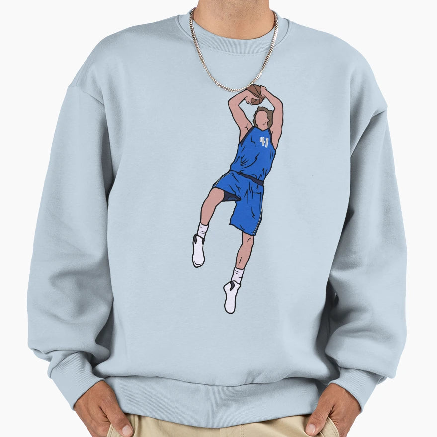 Dirk Fadeaway Sweatshirt - Custom Art Print for Adults - T-Shirt, Sweatshirt, Hoodie