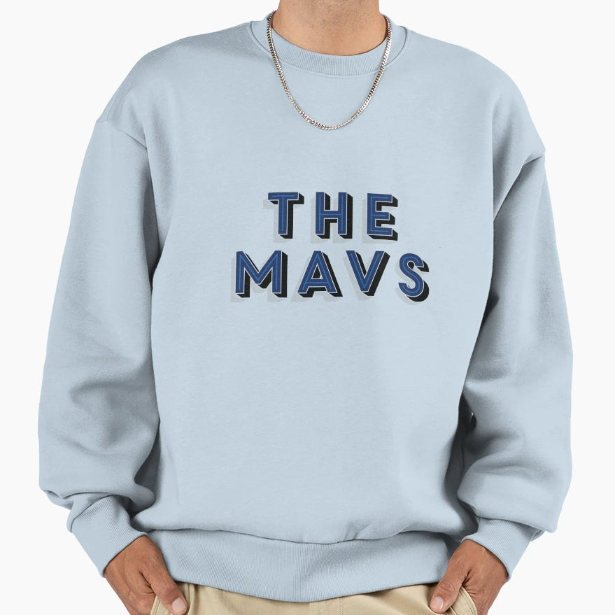 Mavs Sweatshirt - Fun Novelty Design for Adults - T-Shirt, Sweatshirt, Hoodie