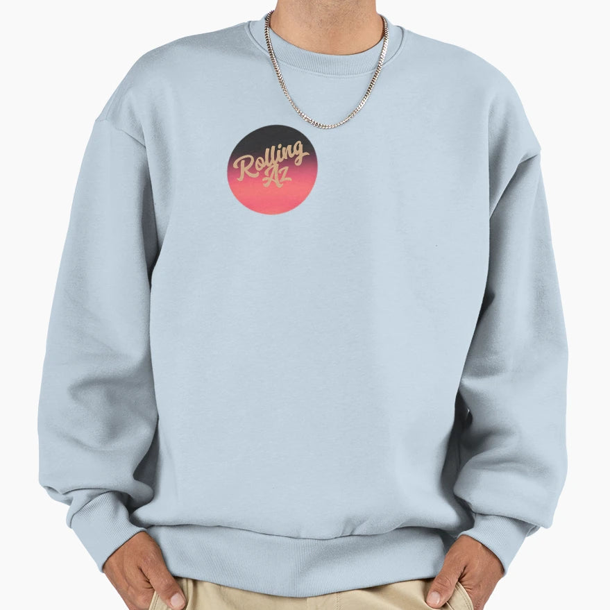 Rolling Az Original Logo Sweatshirt - Unique Graphic Unisex - T-Shirt, Sweatshirt, Hoodie