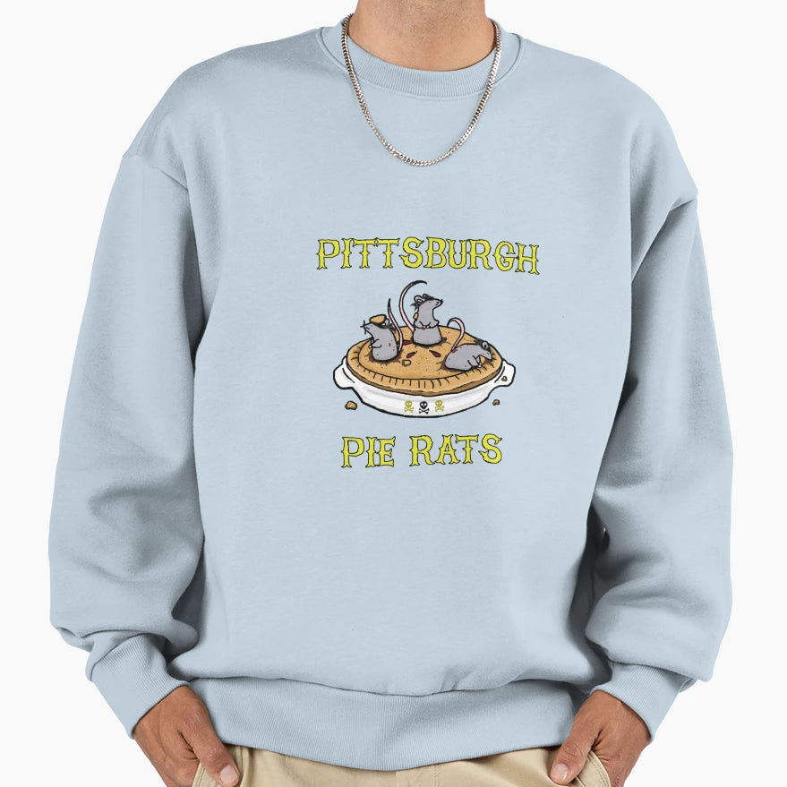 Pittsburgh Pie Rats Sweatshirt - Fun Novelty Design Unisex - T-Shirt, Sweatshirt, Hoodie