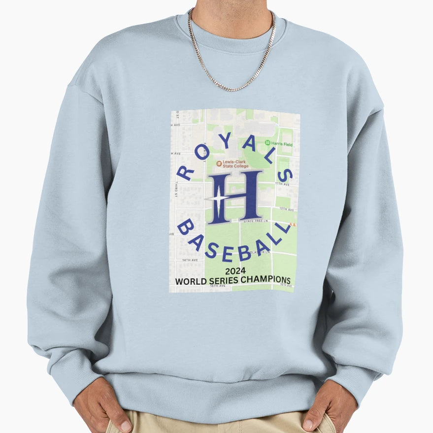 Hiu Baseball Sweatshirt - Novelty Apparel Men Women - T-Shirt, Sweatshirt, Hoodie