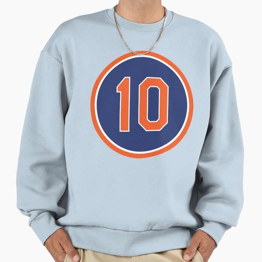 Endy Chavez 10 Jersey Number Sweatshirt - Aesthetic Graphic for Adults - T-Shirt, Sweatshirt, Hoodie