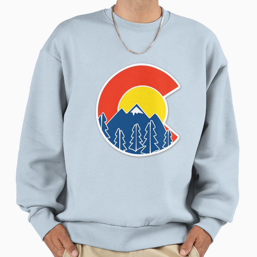 Colorado Transplant Sweatshirt - Minimalist Print Unisex - T-Shirt, Sweatshirt, Hoodie