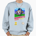 Minnesota 8Bit Videogame Cart Sweatshirt - Graphic Print for Adults - T-Shirt, Sweatshirt, Hoodie