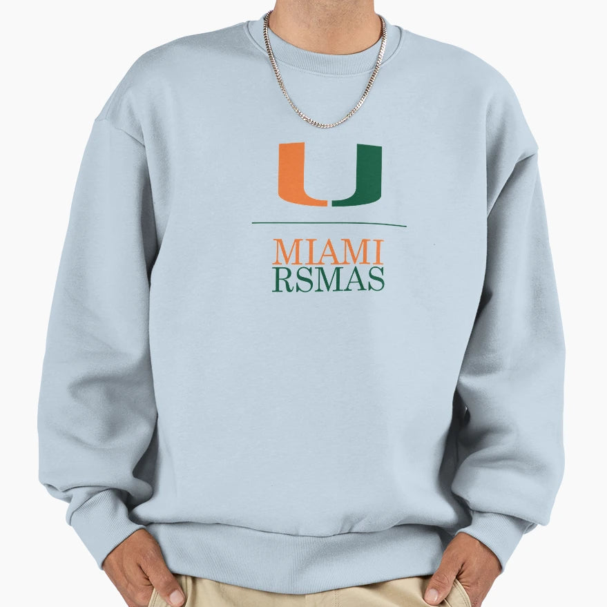 University Miami Rsmas Sweatshirt - Fun Novelty Design for Adults - T-Shirt, Sweatshirt, Hoodie